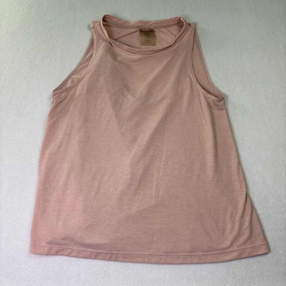 DYI Women's size Small Light‎ Pink Tank Top Athletic Workout Open Back